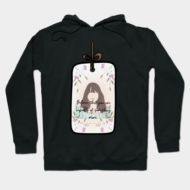 Eloise Bridgerton tea tag Hoodie by Kaeyeen